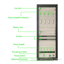 Digital TV 3000w Transmitter with Modulator